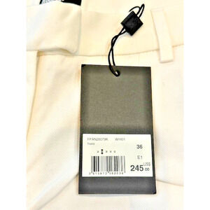 The Kooples Womens Cuffed Wide Leg Trousers Pants NWT EU 36 US 30 / 31.5" $245